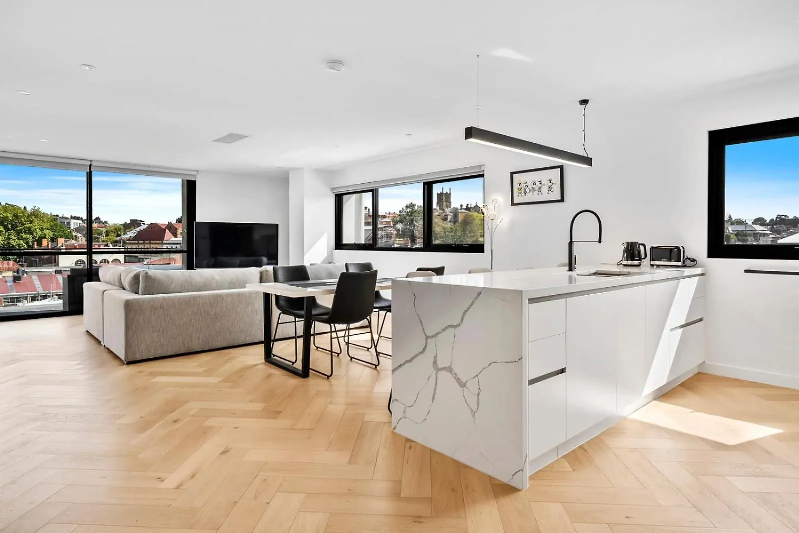 Apartmán 'City North Sanctuary At The Elliot' Stunning Views Hobart Austrálie